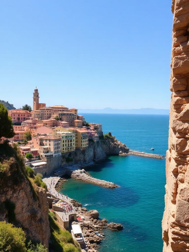 The Amalfi coast